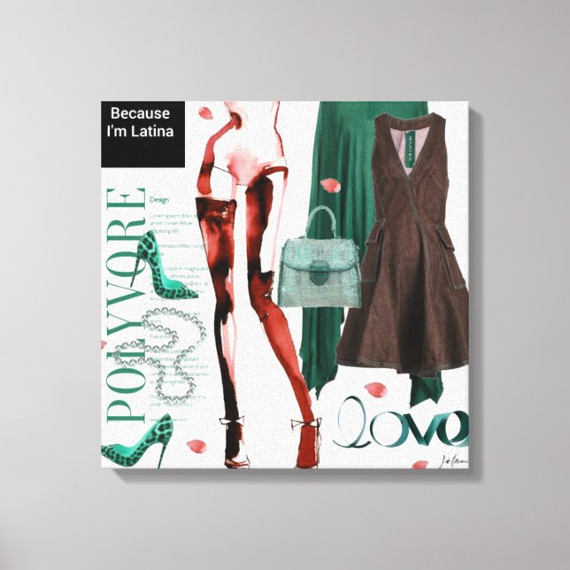 Impressão Em Tela Arte de Parede Personalizada: Presente do Amor (Frente)