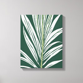 Impressão Em Tela Arte de parede tropical - folha tropical