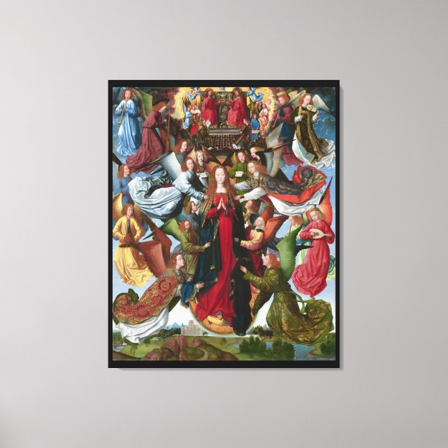 Impressão Em Tela arte de pintura em tela galeria reimpressão. (Frente)