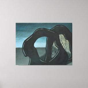 Impressão Em Tela arte de Rene Magritte