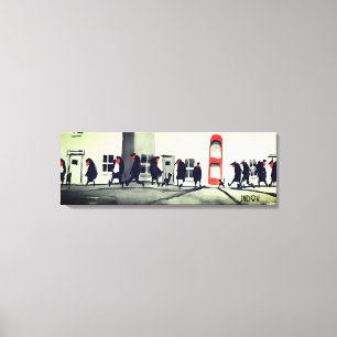 Impressão Em Tela Arte de rua Whimsic - Tela Esticada
