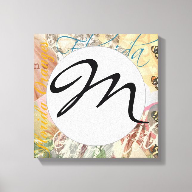 Impressão Em Tela Arte de Shell de Seashell na Florida Viagens vinta (Frente)