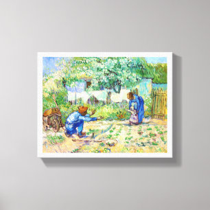 Impressão Em Tela Arte de Vincent van Gogh das primeiras etapas