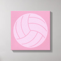 Arte de Voleibol rosa ou COR PERSONALIZADA