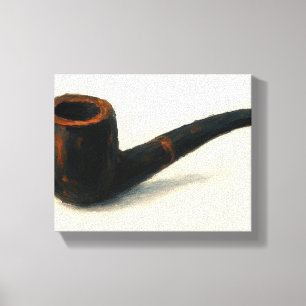 Impressão Em Tela Arte do Cachimbo (Ver. 2)