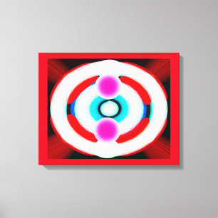 Impressão Em Tela Arte do futuro brilhante