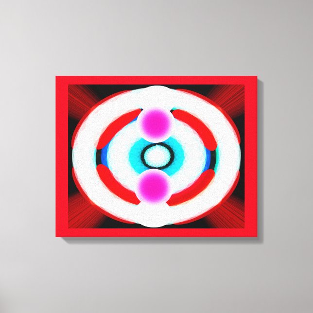 Impressão Em Tela Arte do futuro brilhante (Frente)