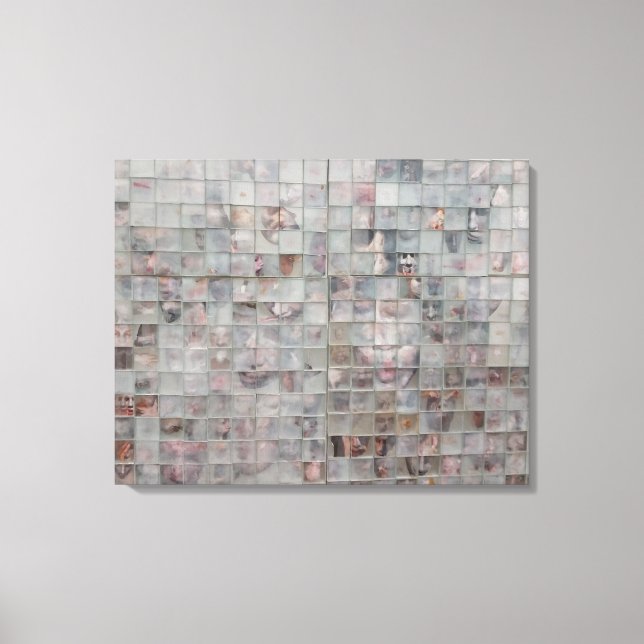 Impressão Em Tela Arte do Mosaico (Frente)