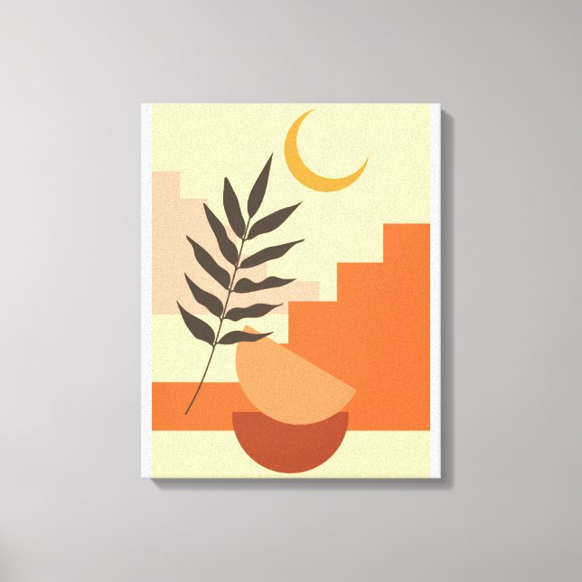Impressão Em Tela Arte do muro de Boho (Frente)