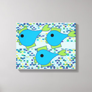 Impressão Em Tela Arte duvidoso da parede