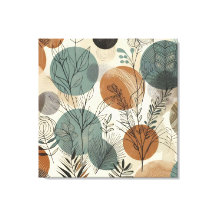 Arte em Linha Vegetal com Tonturas Terrestres e Ab