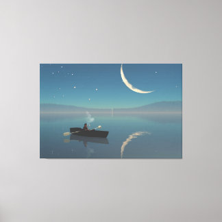 Impressão Em Tela Arte em tela 60"x40" com imagem "Pacífica"