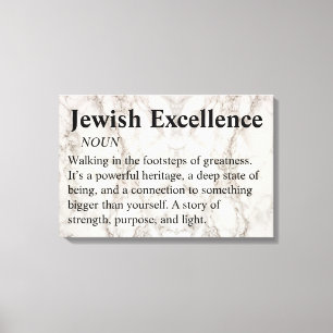Impressão Em Tela Arte em Tela Minimalista Moderna Excelência Judaic