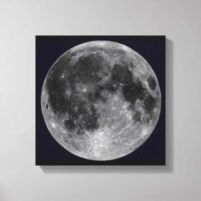 Impressão Em Tela ARTE ESPACIAL nº 22 da nossa lua (Frente)