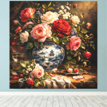 Arte floral 003 vintage holandesa