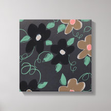 Arte Floral com Preto