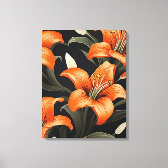 Impressão Em Tela ARTE FLORAL nº 1 (Frente)