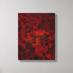 Impressão Em Tela Arte floral / padrão de flores moderno e legal