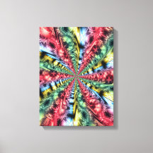 Arte Fractal Explosão de Energia Arco-Íris