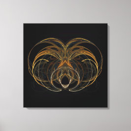 Impressão Em Tela Arte Fractal Gloriosa em Tela