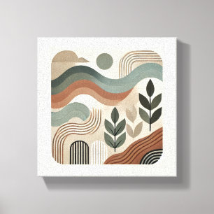 Impressão Em Tela arte geométrica abstrato minimalista