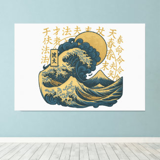 Impressão Em Tela arte japonesa premium design