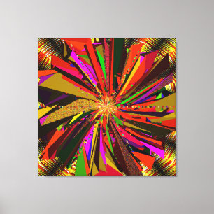 Impressão Em Tela Arte Mandala