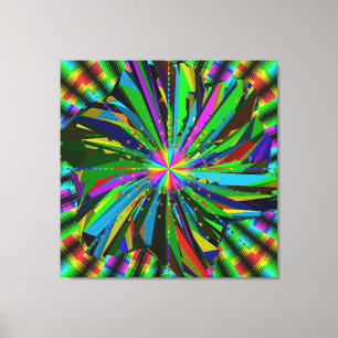 Impressão Em Tela Arte Mandala