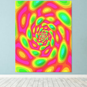 Impressão Em Tela Arte Mandala do Estado Quântico Próprio