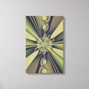 Impressão Em Tela Arte Moderna Abstrata Geométrica Terrosa