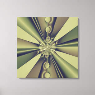 Impressão Em Tela Arte Moderna Abstrata Geométrica Terrosa