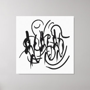 Impressão Em Tela arte moderna da abstrato