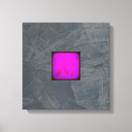 Impressão Em Tela Arte Moderna da Lavanda das Cinzas Fuchia