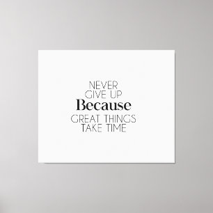 Impressão Em Tela arte motivacional de parede, citação inspiradora,
