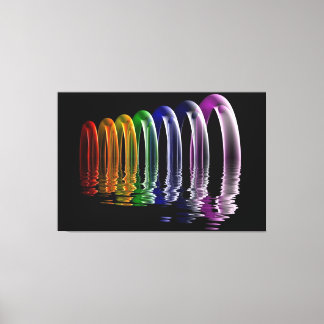 Impressão Em Tela arte multidimensional abstrato