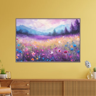 Impressão Em Tela Arte natural da paisagem