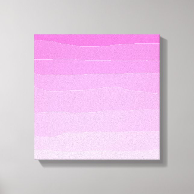 Impressão Em Tela Arte Original Rosa (Frente)
