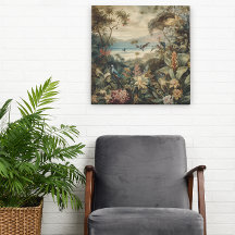 Arte Paradisíaca Botânica Tropical Vintage |
