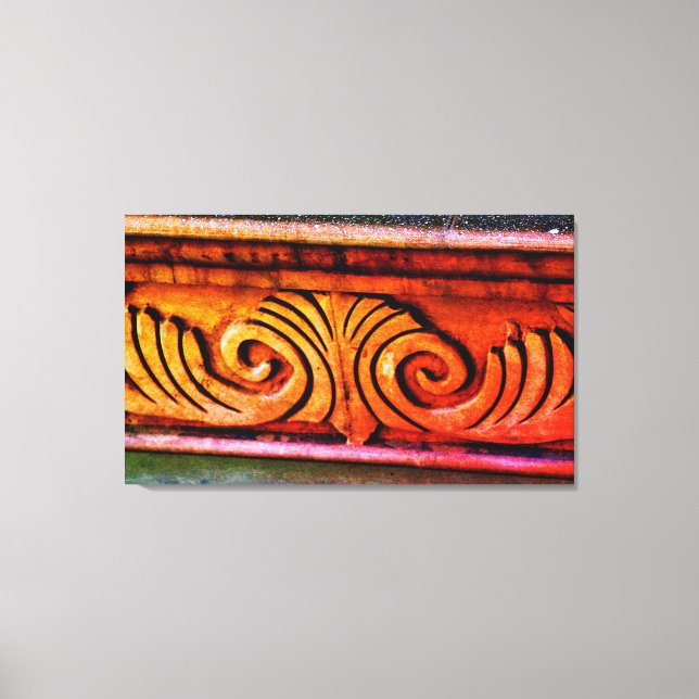 Impressão Em Tela Arte Pedra (Frente)