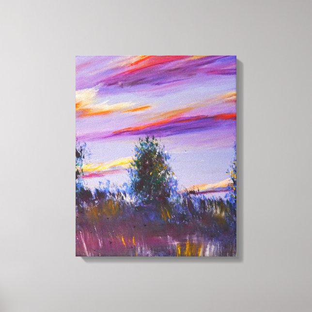 Impressão Em Tela Arte personalizada de paisagem fina do Apos impres (Frente)