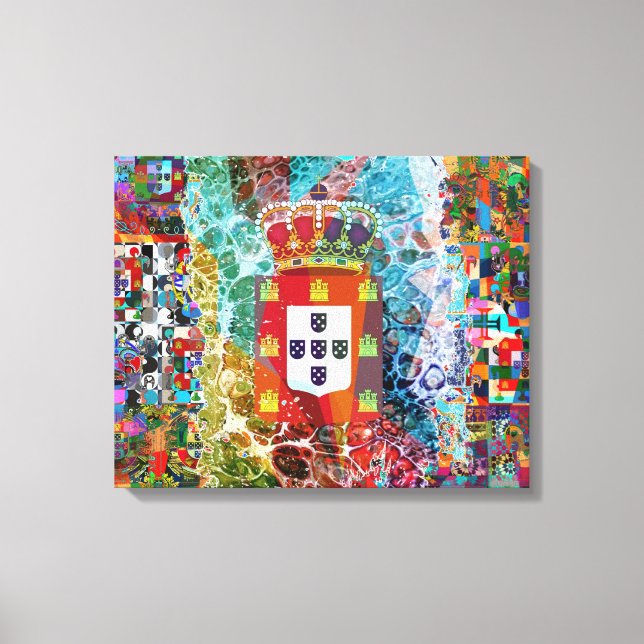 Impressão Em Tela Arte popular portuguesa (Frente)