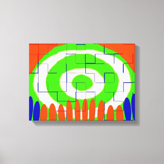 Impressão Em Tela Arte sobre espíritos (Frente)