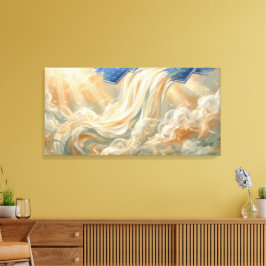 Impressão Em Tela Arte Sustentável Energia Solar Pintura Abstrata