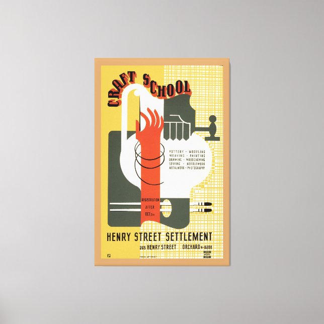 Impressão Em Tela Artesanato (Frente)