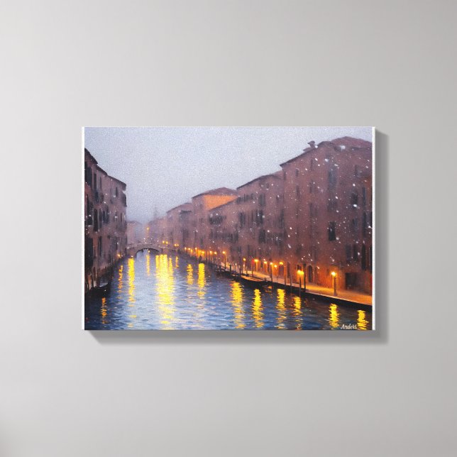 Impressão Em Tela Artesanato de anders*Neve na Canela2* (Frente)