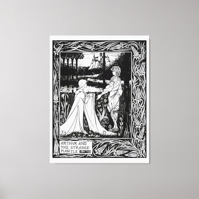 Impressão Em Tela Arthur e a estranha manta (Frente)