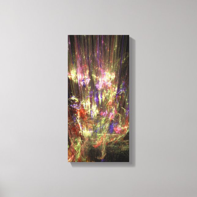 Impressão Em Tela Artista do Autismo Candy Waters (Frente)