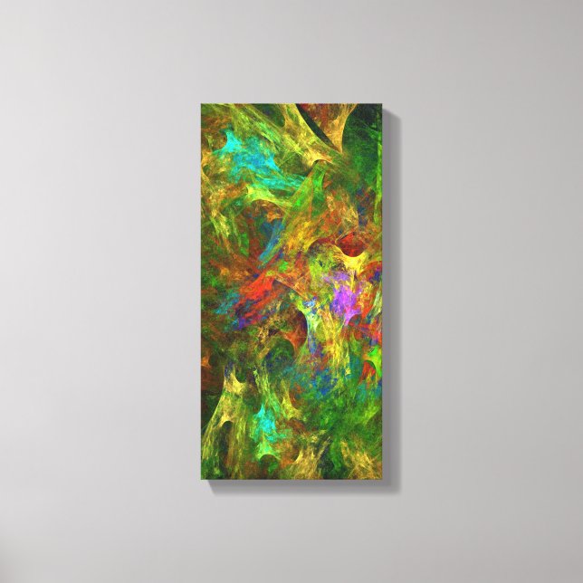 Impressão Em Tela Artista do Autismo Candy Waters (Frente)