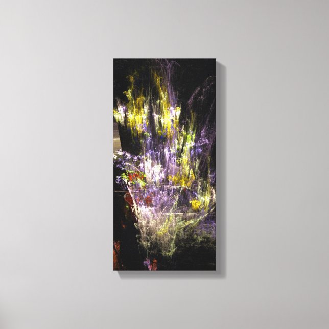 Impressão Em Tela Artista do Autismo Candy Waters (Frente)