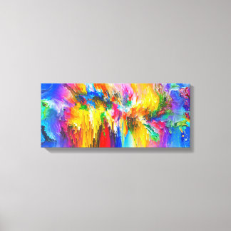 Impressão Em Tela Artista do Autismo Candy Waters